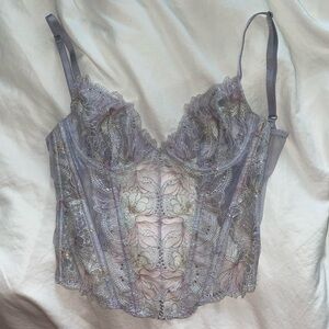 Victoria’s Secret lace bustier/ corset top